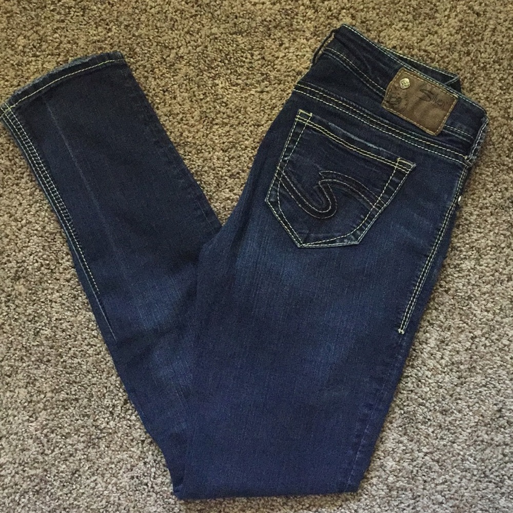 Silver jeans